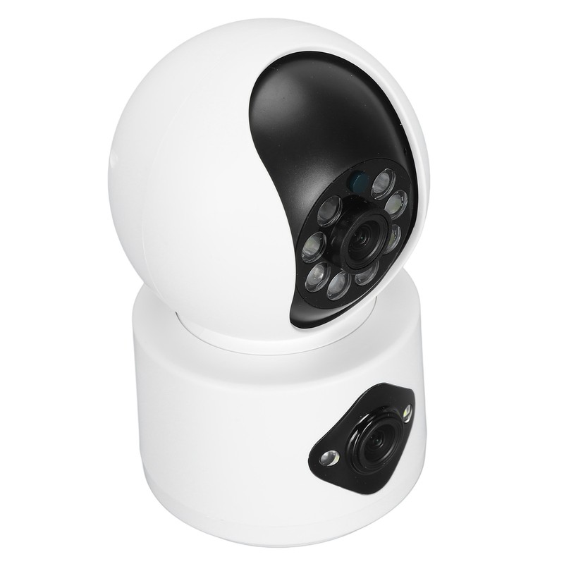 Home Security Camera Dual 2MP Lens Wireless WiFi Two Way