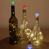 Uonlytech 2PCS Wine Bottle Cork Lights with String Lights, USB