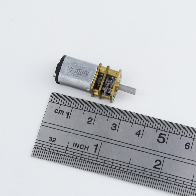 2Pcs DC 12V 100RPM GA12-N20 Micro DC Geared Electric Motors