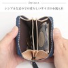 Sankyo Shokai Men's Leather Coin Purse, Zip Around, Black