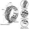 MILACOLATO Feng Shui Ring S990 Sterling Silver Feng Shui PiXiu