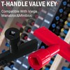 badogrio T-Handle Water Valve Key Compatible with Viega Vanguard Manabloc