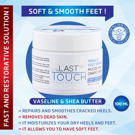 Miracle Cracked Repair Foot Care Cream - Foot Cream Dry Cracked Heels Feet - Guaranteed Relief Worn, Cracked, Dry, Callused Feet - Athletes Foot Cream - Soft Smooth Feet