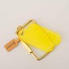 BLKSMTH Decorative Key Hook, 2.8 Inch Yellow Acrylic Cloud Design