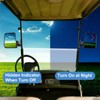 Golf Cart Mirror Universal with Turn Signal Light Golf Cart