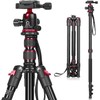 Tripod for Camera, Professional DSLR Camera Tripod, Expandable to 210