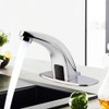 Cerlingwee Automatic Faucet, Basin Faucet Sensor Tap Deck Mounted Touchless