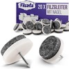 Filzada® 20 x Felt Glides Nail – Diameter 24 mm