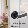 Qrity Door Lock Aluminium Alloy Handle Set Door Handle for