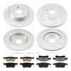 Torchbeam Front and Rear Brake Pad & Rotor Kit Brake