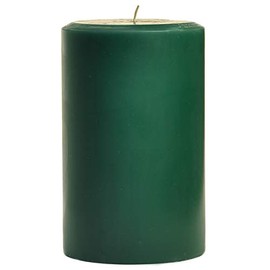 Balsam Fir 4x6 Pillar Candle for Wedding/Dinner, Holiday Event, Home Decoration, 70 to 90 Hours, 4 in. diameterx6.25 in. Tall, 1 Piece