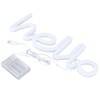 LED Neon Sign Hello Letters Neon Light Wall Decor for