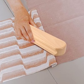 Asixxsix Claqueta de Sastre, clapeta de Madera Duradera para Ropa Arrugada, Herramienta Profesional para aplanar Costuras y prensador de Costuras Accesorio de presión para acolchar, Planchar, Coser