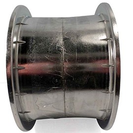 6" AZUSA Tri-Star Wheel, 4" Wide With Nuts & Bolts Only