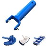 Pool Vacuum Head Handle Replacement Kit with V-Clip & Pin