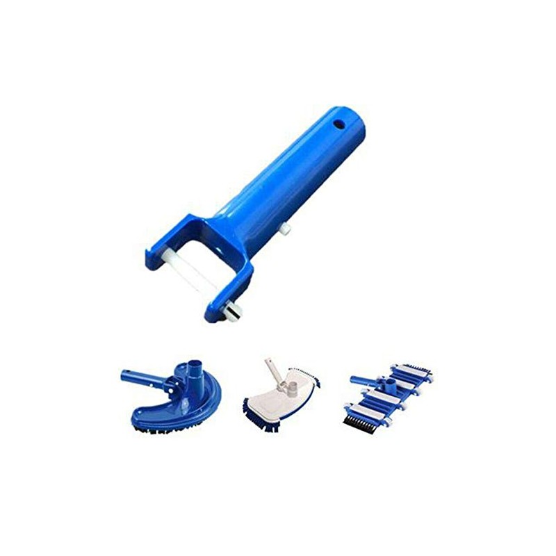 Pool Vacuum Head Handle Replacement Kit with V-Clip & Pin