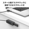 Buffalo BSH4U325U3BK USB-A 3.2 Gen1 Bus Power 4-Port Hub Black