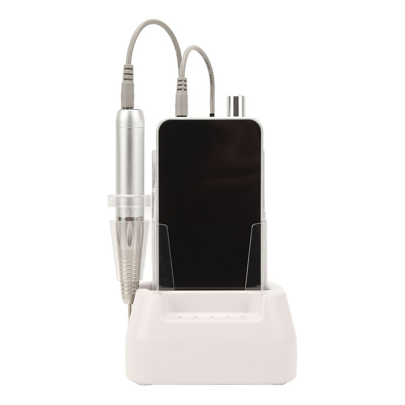 Rechargeable Manicure File 0 To 35000rpm Large Screen Display Electric