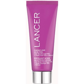 Lancer- Cuidado de la piel Peeling de ácido de lima y caviar para llevar, Peeling químico facial con retinol y ácido glicólico iluminador