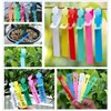 MEISO Pack of 240 6 Colours Plastic Plant Stake Loop
