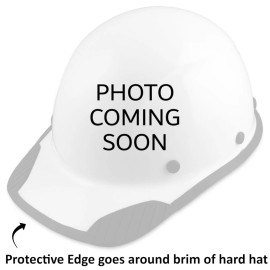 Lift Safety DAX Actual Carbon Fiber Cap Style Lift Safety Hard Hat - Hi Viz Orange - Protective Edge