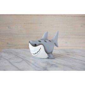 Borders Unlimited Fish 'N Sharks White Toothbrush Holder, Multi