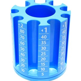 Coin-Pen Holder Classic Edition Desk Organiser Blue