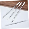 FOMIYES 5pcs Stainless Steel Makeup Mixing Bar Silver Rod for
