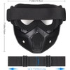 Airsoft Helmet and Mask, PJ Fast Helmet with Front NVG