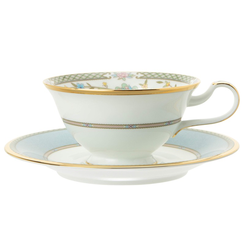Noritake Bone China Yoshino Cup & Saucer Set