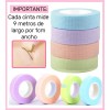 10 Cintas Extensión De Pestañas Micropore Papel Cinta