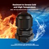 CGELE Cable Gland 20 Pack 1/4" NPT Waterproof Adjustable Connector