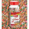Bakers Choice Rainbow Sprinkles for Baking - Rainbow Jimmies Sprinkles