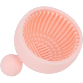 Depurador Flexible de la Estera del Limpiador del Cepillo del Maquillaje del Silicón para Limpiar Cepillos en Casa y en el Camino