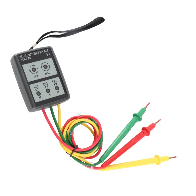 3 Phase Alternating Current Phase Meter Compact 3P Alternating Current