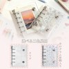Transparent Girl M5 Sticker Binder Removable, Sticker Storage, Card Storage,