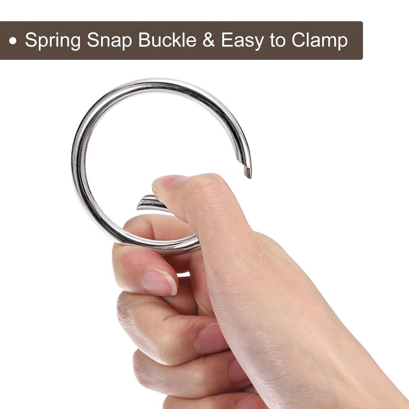 QUARKZMAN Round Spring O Rings, 2 Pieces 2.32 Inch OD