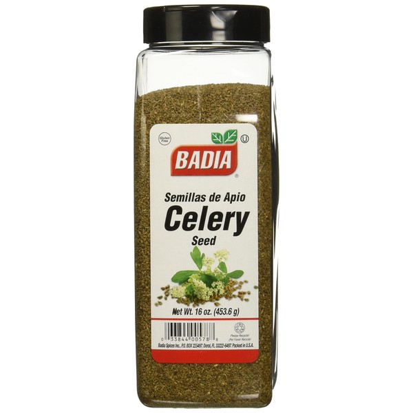 Badia Celery Seed Whole, 16 oz