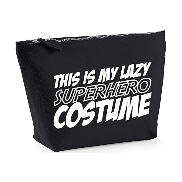 Hippowarehouse This is My Lazy Superhero Costume printed make up