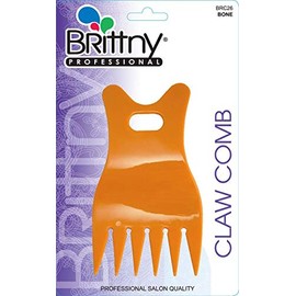 Brittny Bone Claw Comb (Pack of 4)