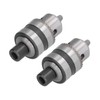 2 Set Heavy Duty Drill Chuck 3 Claw Aluminum Alloy
