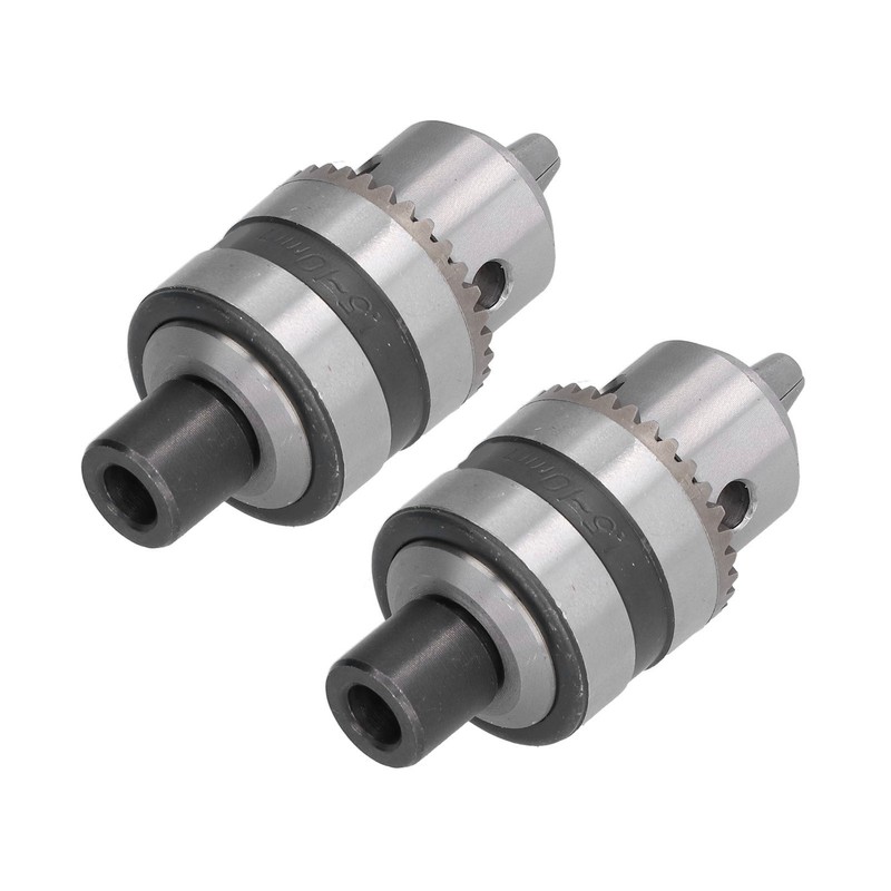 2 Set Heavy Duty Drill Chuck 3 Claw Aluminum Alloy