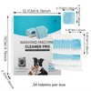 Washing Machine Cleaner Tablets,Washer Cleaner & Descaler,24 Pack