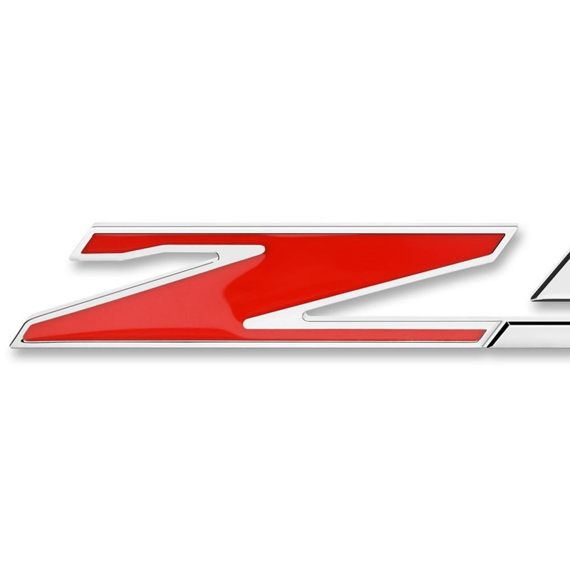 Z51 Billet Aluminum Chrome Plated Badge/Emblem Decal for C6, C7,
