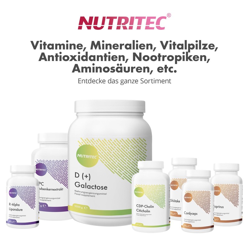 Nutritec L-Theanine 200 mg, 120 Tablets, Amino Acid, High Dose,