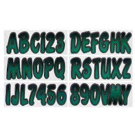 Hardline Products Series 200 Factory Matched 3-Inch Boat & PWC Registration Number Kit - TEBKG200