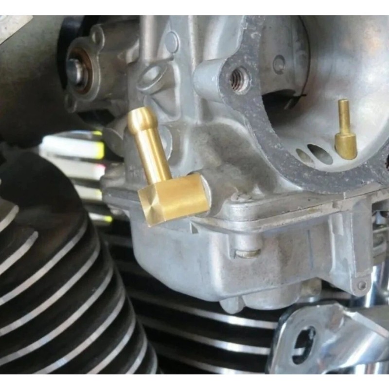 Kawasaki 2010 Kawasaki KLR650 Carburetor Fuel inlet repair Elbow Puller