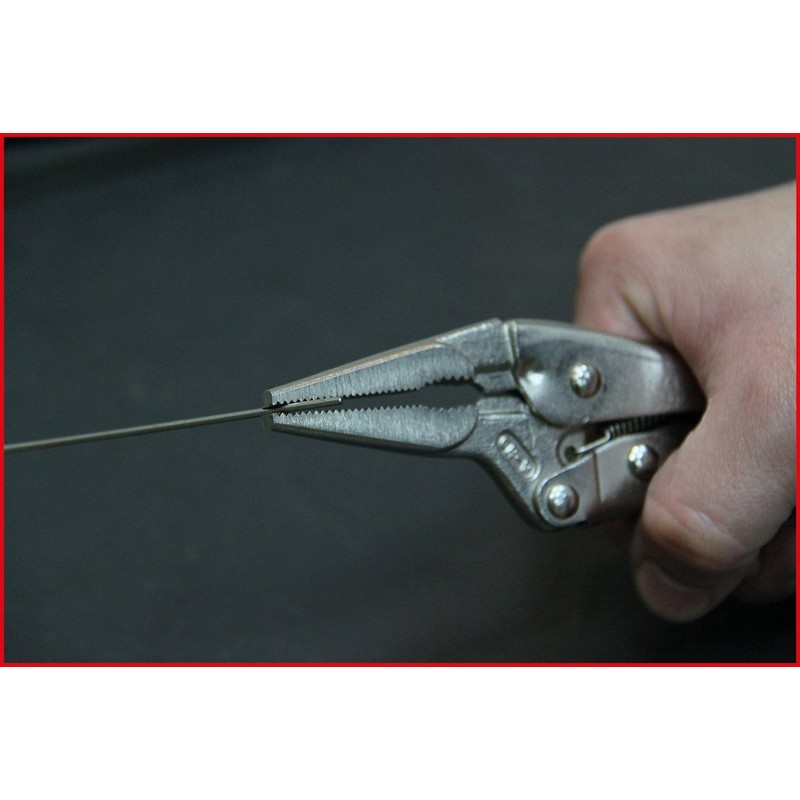 KS Tools 115.1035 Self grip wrench long nose, 210mm