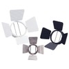 WAC Lighting PAR20BD-BK Barn Door for 178/188/024/048 Fixture