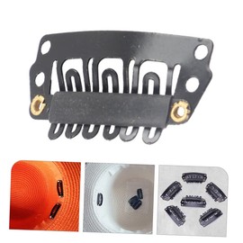 Baluue 100pcs Hair Extension Clips Snap Clips for Wigs Hair Extensions Lightweight Easy to Use for Women